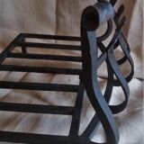 Wrought iron chimney grille
