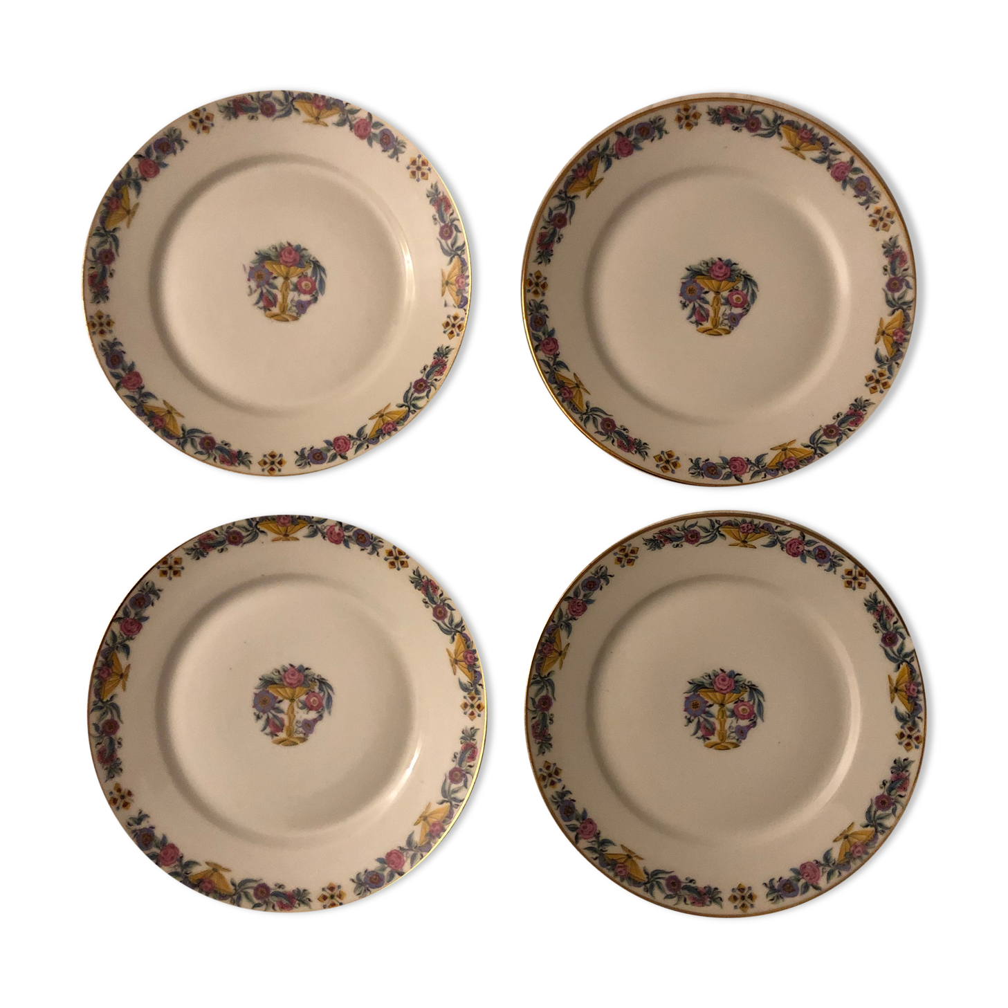 4 plates or old