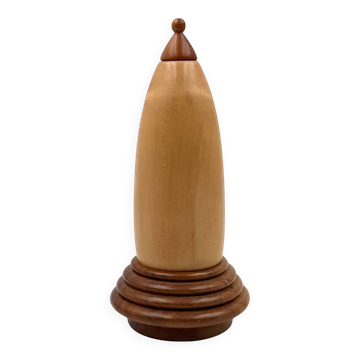 Ugo La Pietra, Lim. ed. Wood Decorative Box, Evoca by Morelato Italy 1990