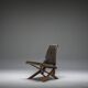 French S46 Dromadaire Chair by Pierre Chapo for Ebenisterie Seltz, 1970s