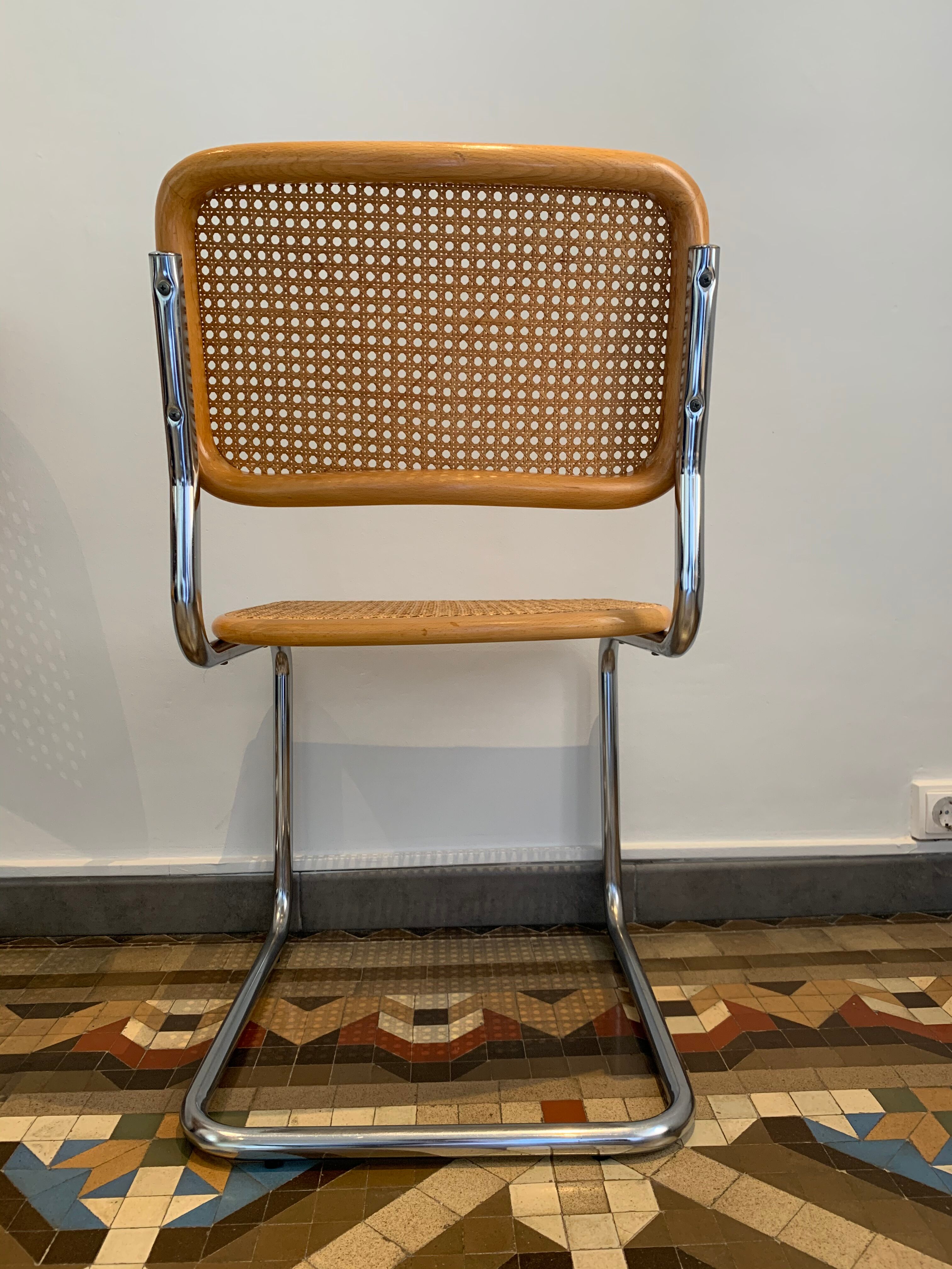 Cesca chairs by Marcel Breuer