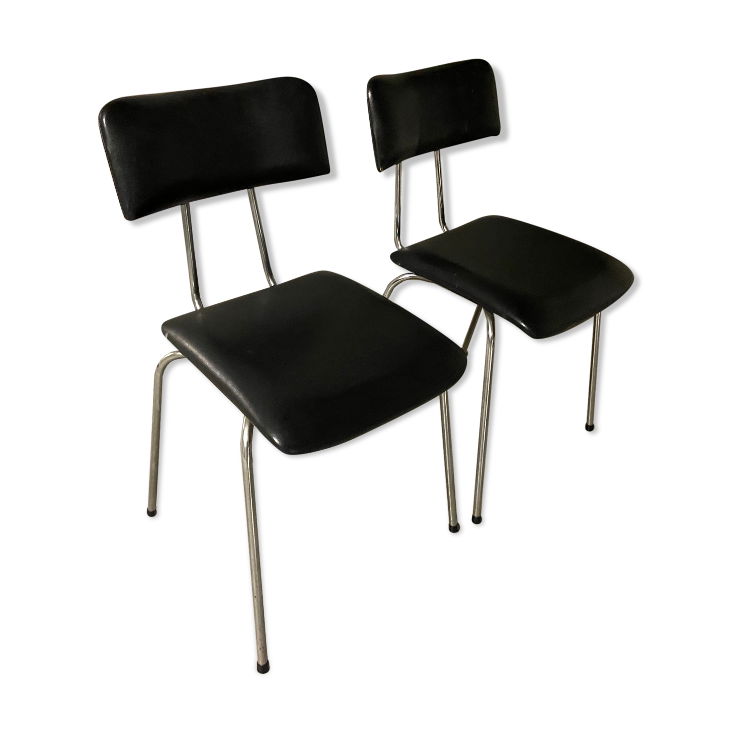 Pair of factory chairs