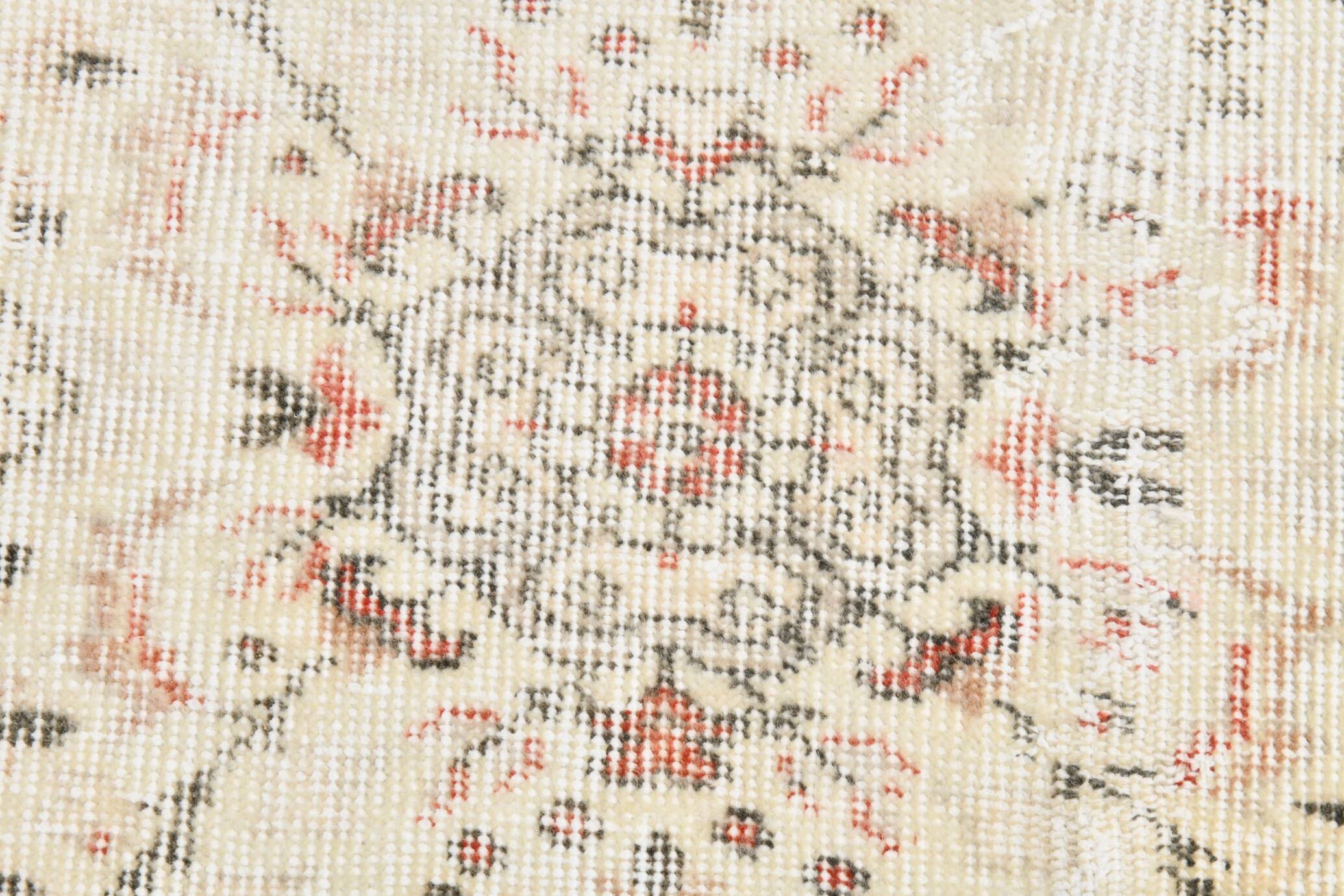 8x11 All-Over Floral Pattern Vintage Persian Rug, 231x345Cm