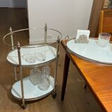 Oval roller serving table 1960/70