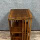 English mahogany revolving bookcase