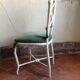 Old veranda or cast iron garden chair