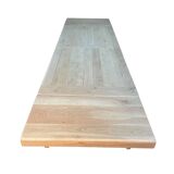 Large farmhouse table with 2 extensions