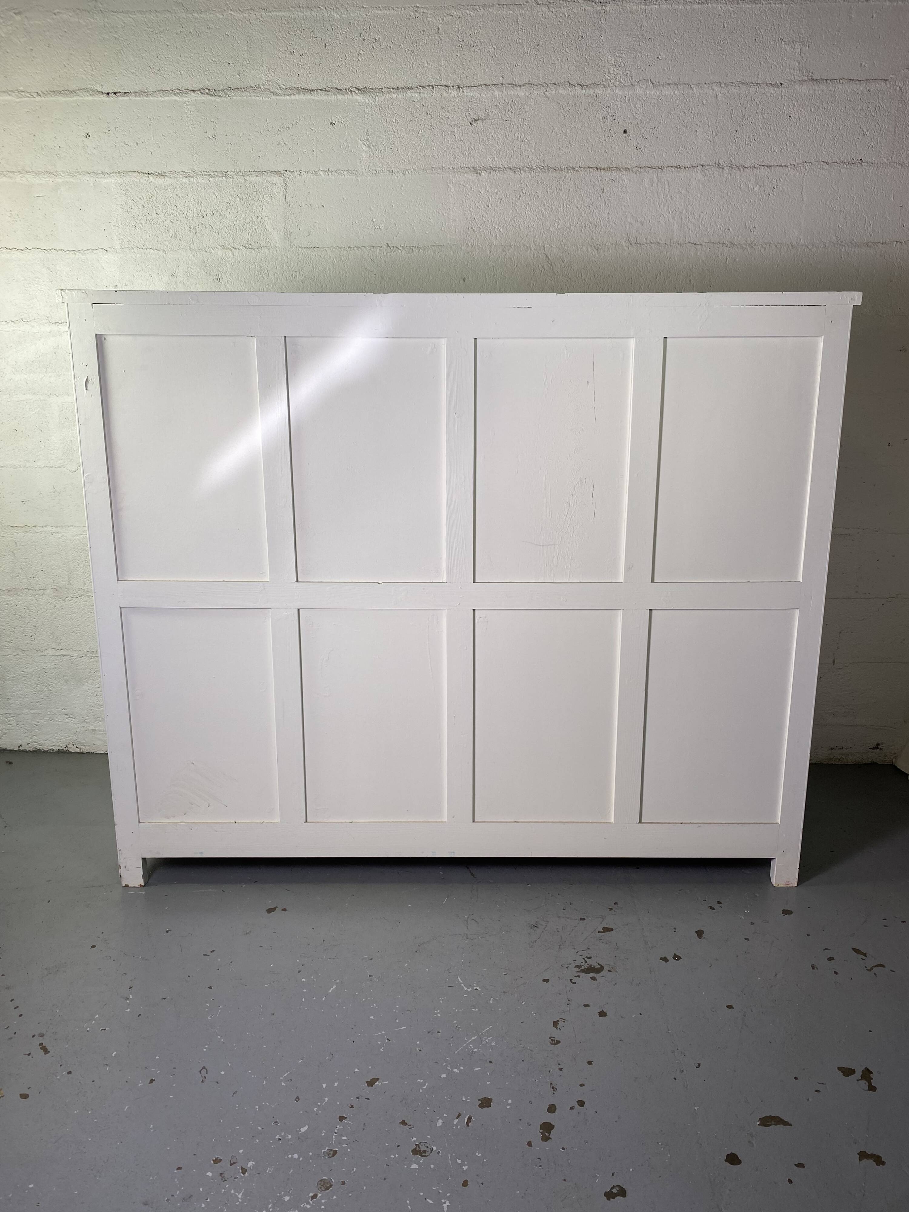 White school cabinet