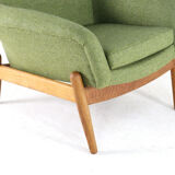 Arnold Madsen & Henry Schubell for Bovenkamp armchair Helge fully restored