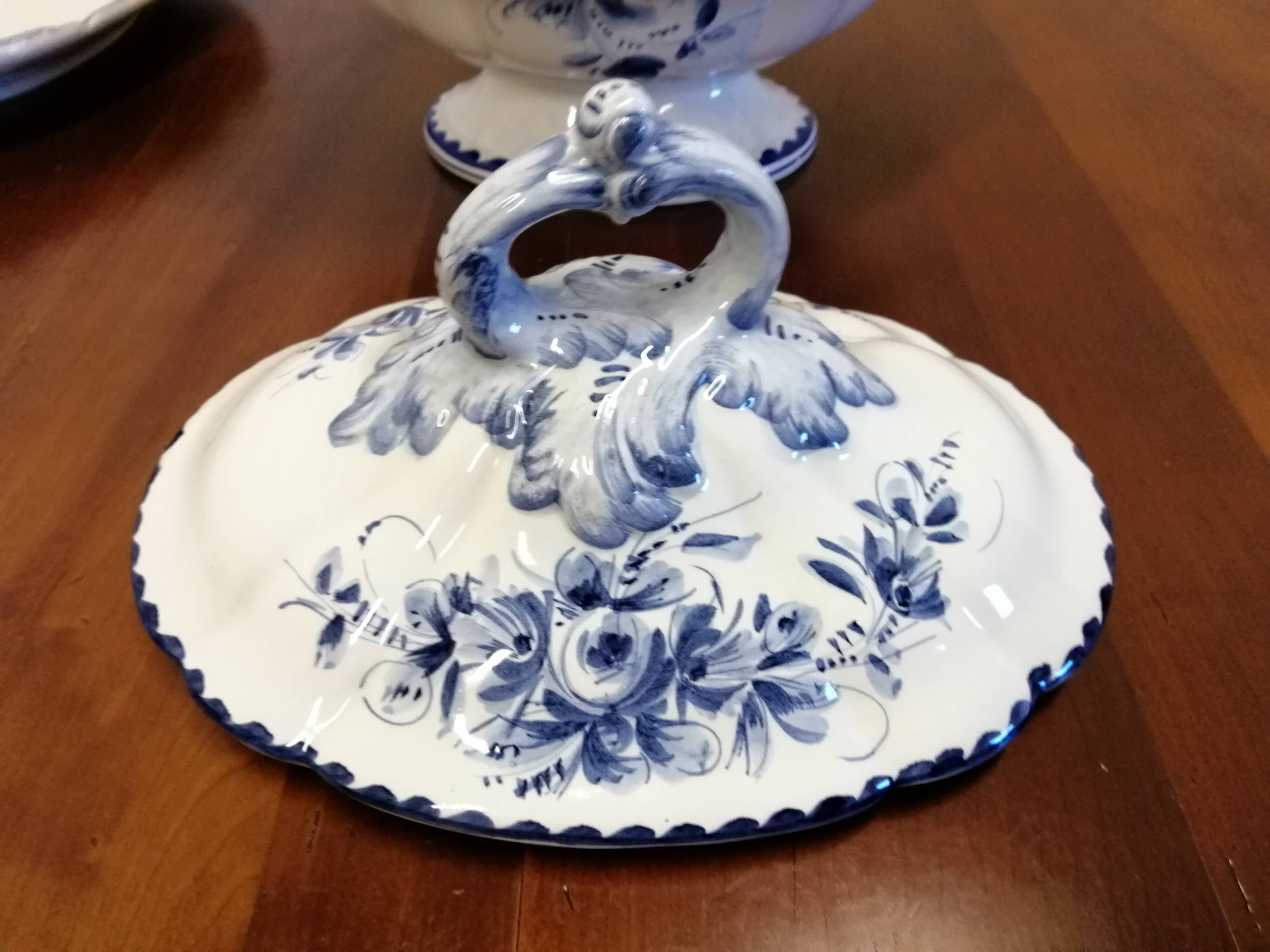 Ghibaudo Brouchier earthenware soup tureen