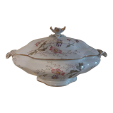 Limoges porcelain soup tureen Redon Martial late nineteenth century