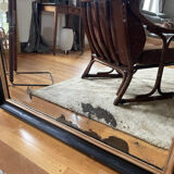 Very large antique shop mirror