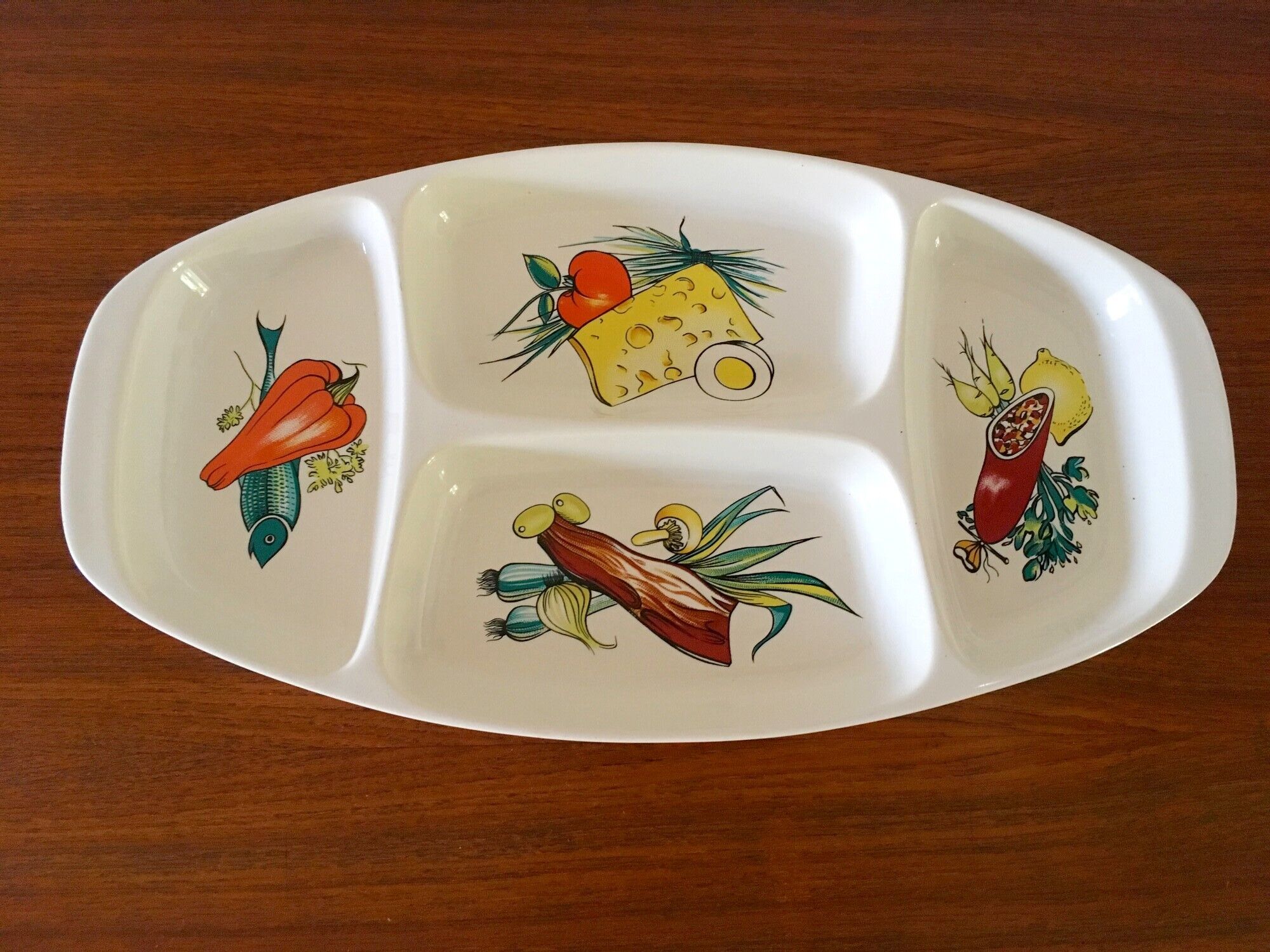 Villeroy and Boch vintage porcelain aperitif dish