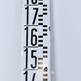 Old enamelled flood ladder