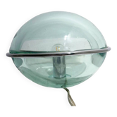 Glass table lamp