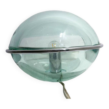 Lampe de table en verre