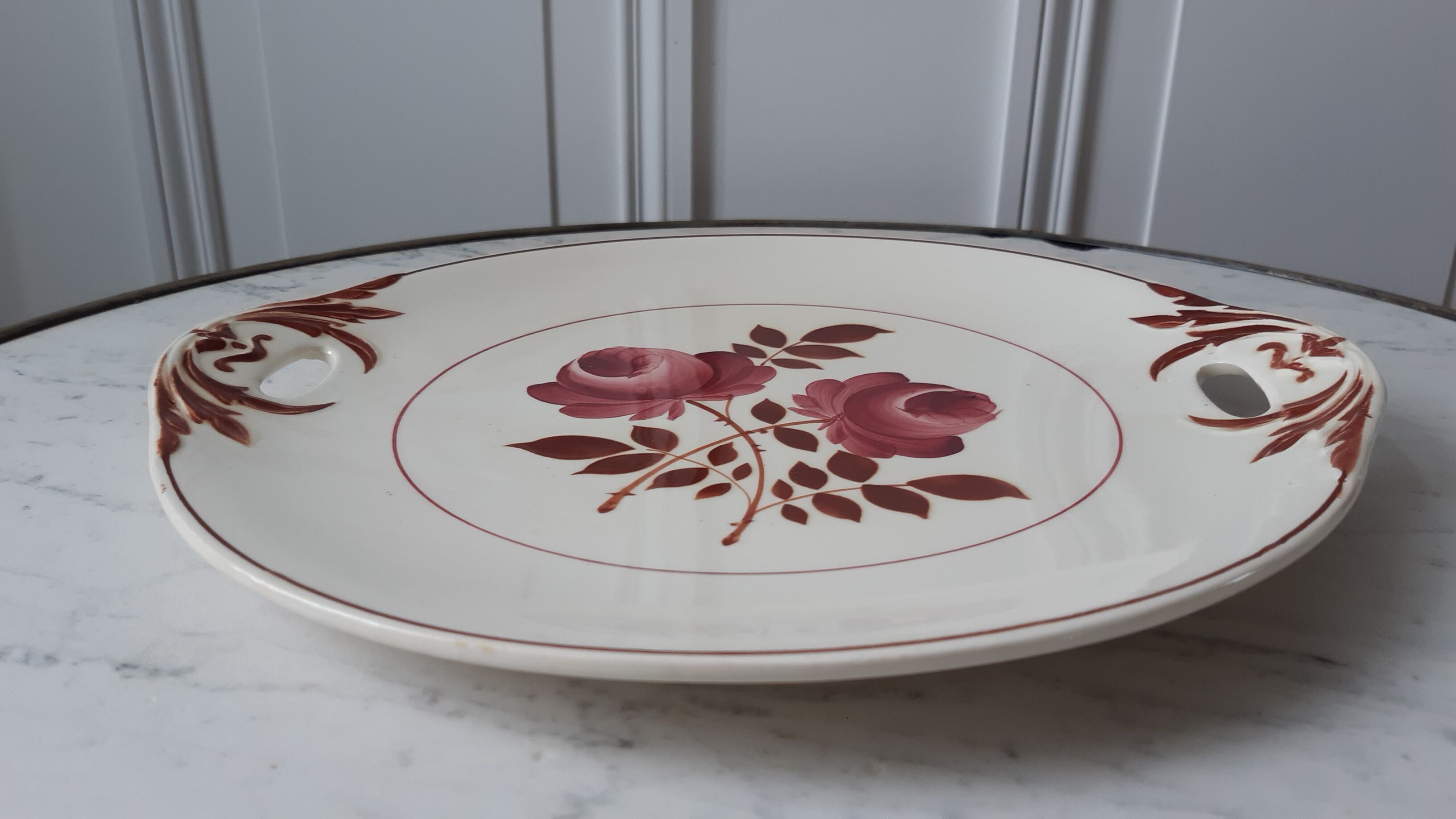 Saint-Amand cake dish model "Roubaix" 30-40s