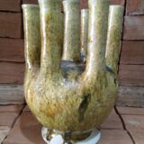 Candlestick / Authentic Tamegroute Pottery Vase