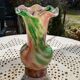 Vintage crystal vase from Verrerie de Clichy