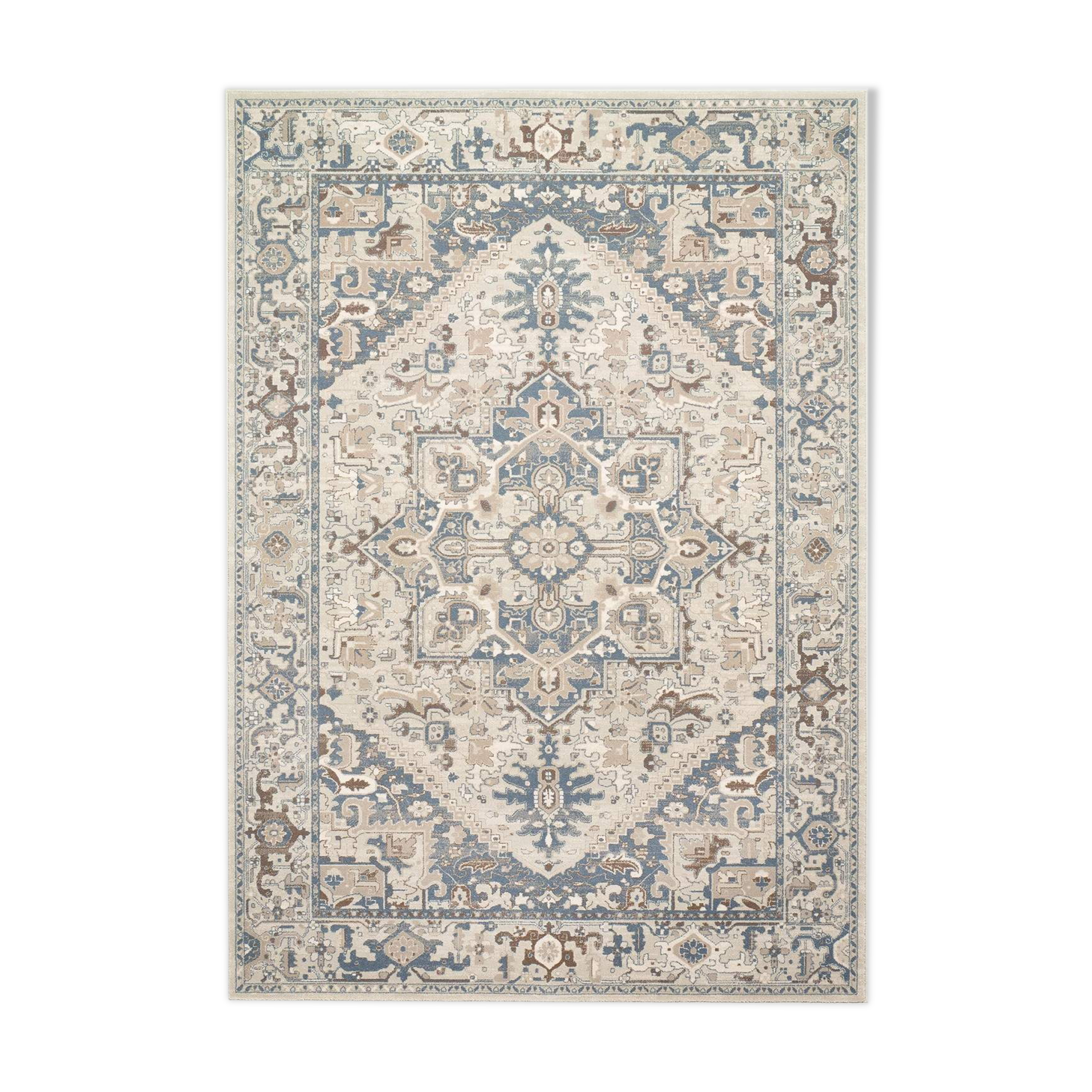 Blue and beige blue oriental carpet chama 120x170cm