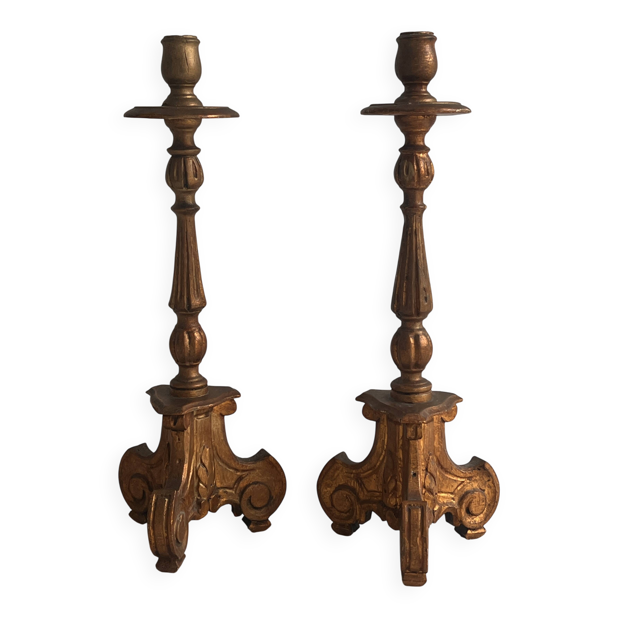 Pair of wall sconces, 18th century
