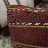 Geometric Cushion Cover Tribal Wool Scatter Pillow