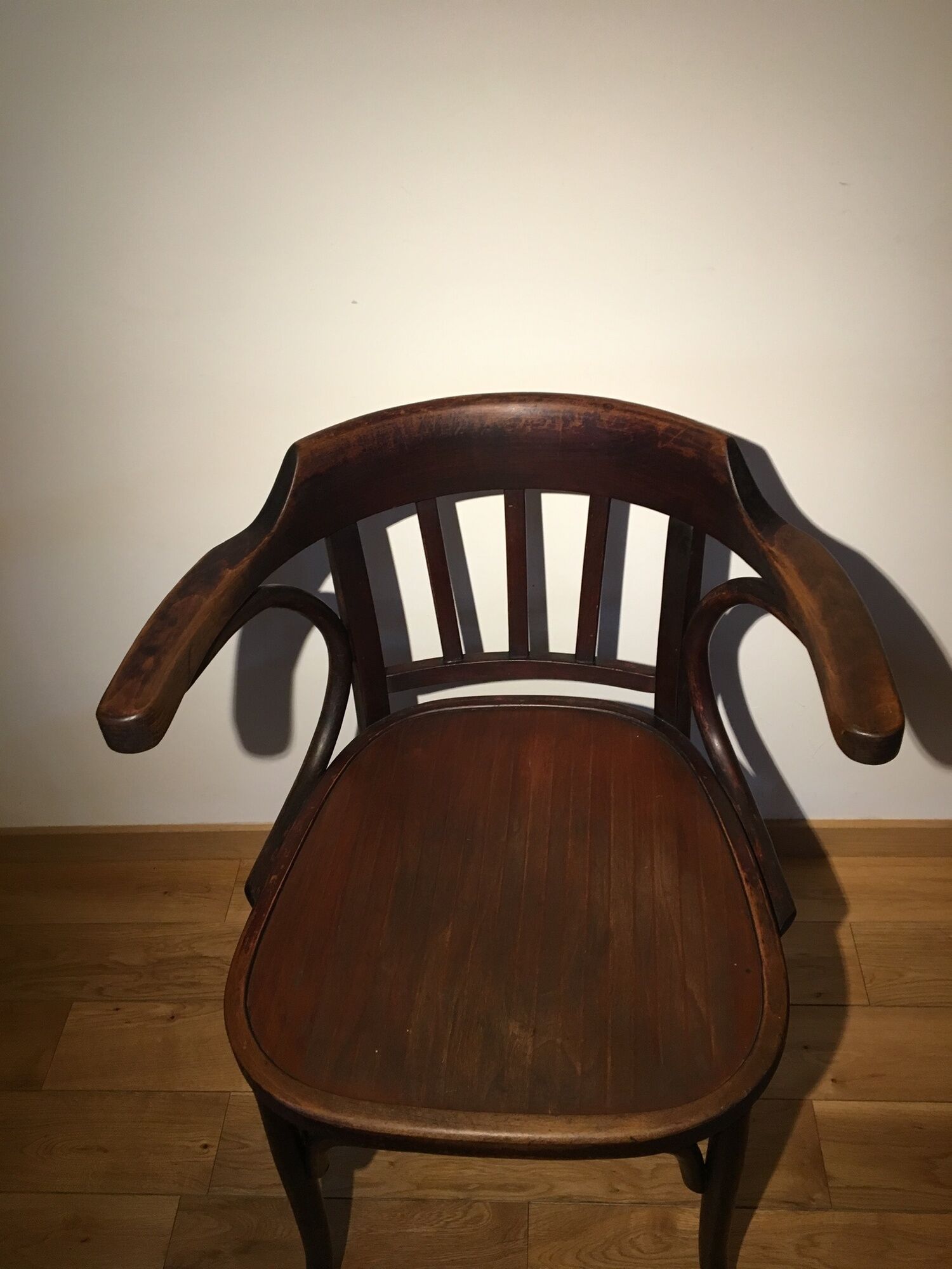 Armchair of workshop stamped Walter Baumann n * 22 - 1930