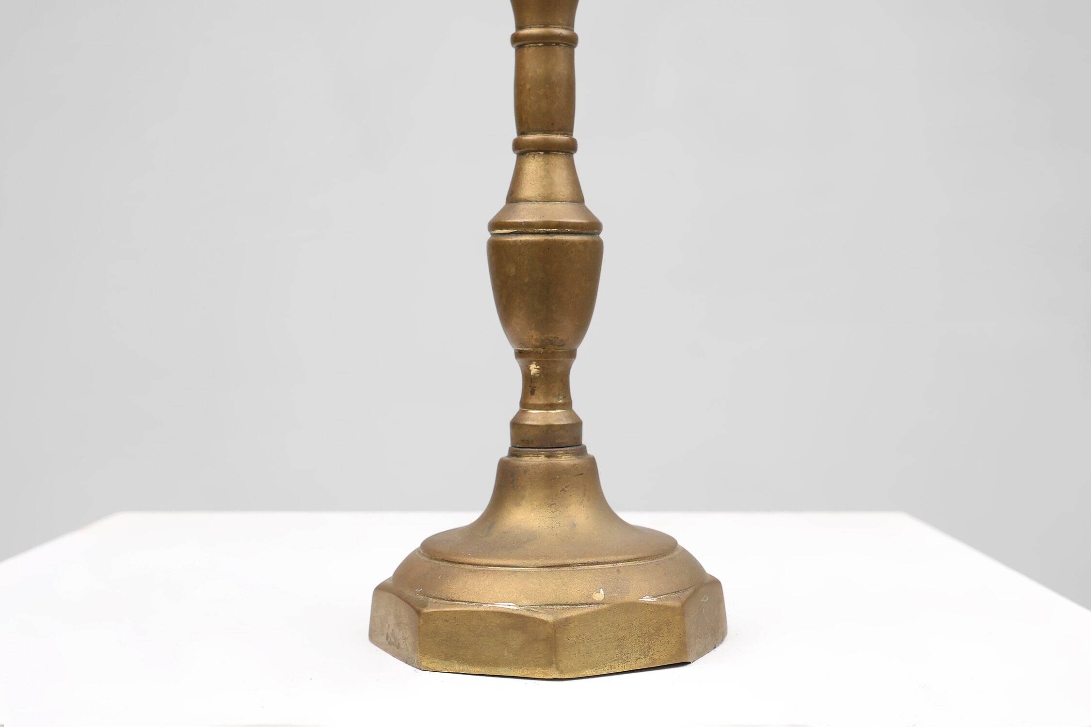 Antique French Candlestick in Bronze, 1890s