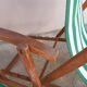 Pair of Chilean vintage sunbeds