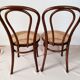 Paire de chaises cannées Thonet ZPM Radomsko