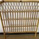 Vintage bamboo and rattan headboard