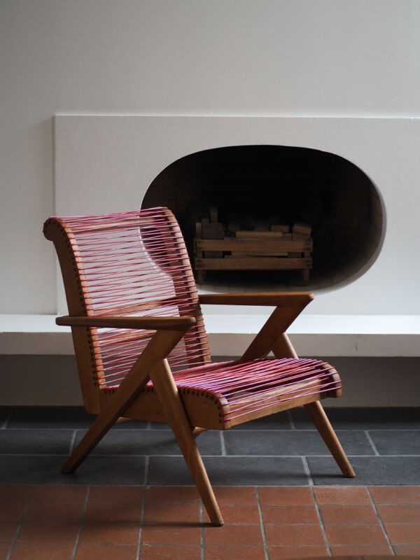 Fauteuil scoubidou