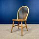 Set of 6 solid pine chairs from the 80s