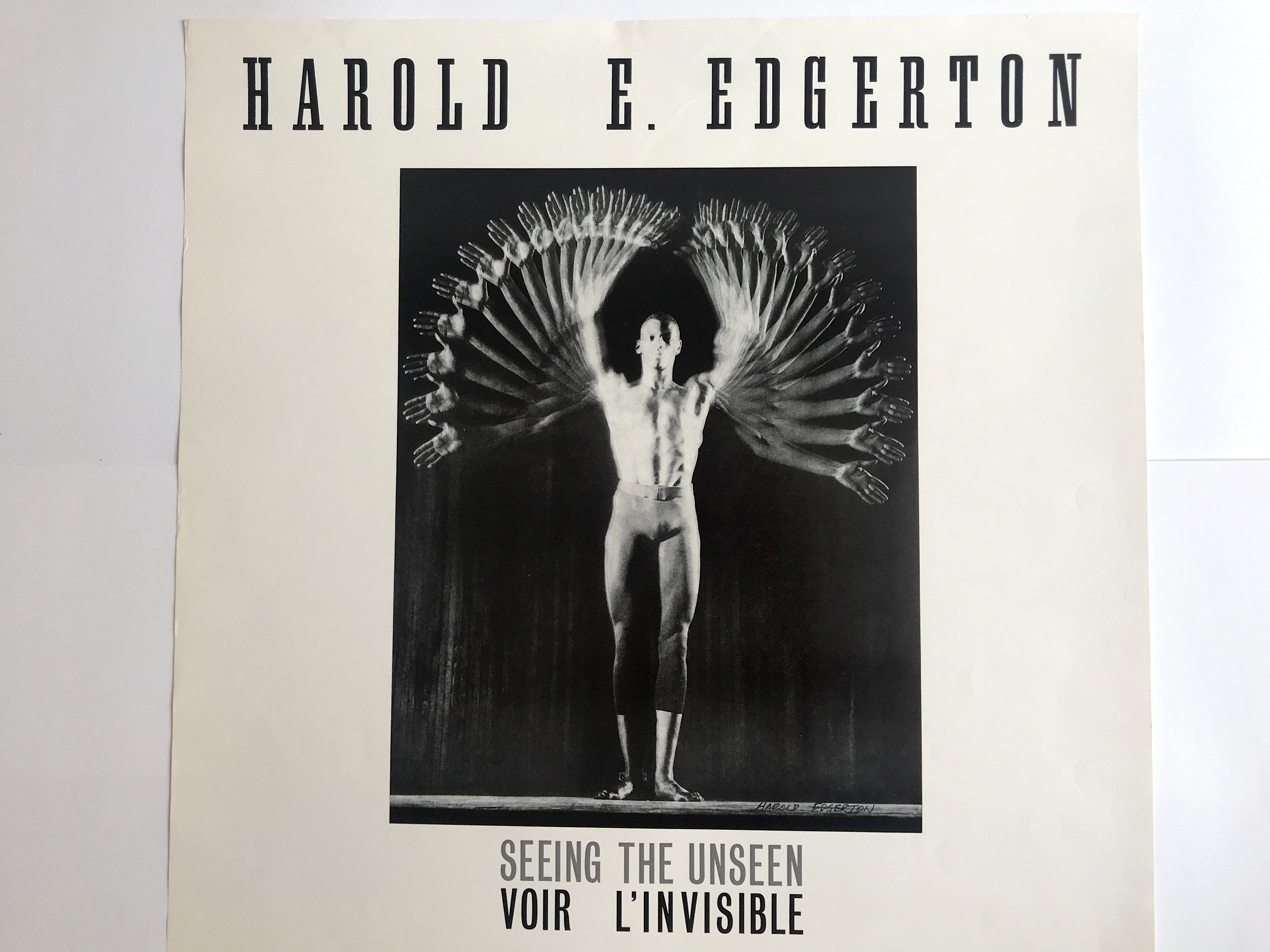 Original poster by Harold EDGERTON, Galerie Agathe Gaillard, 1976