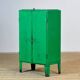 Industrial wrought iron cabinet, 1960s