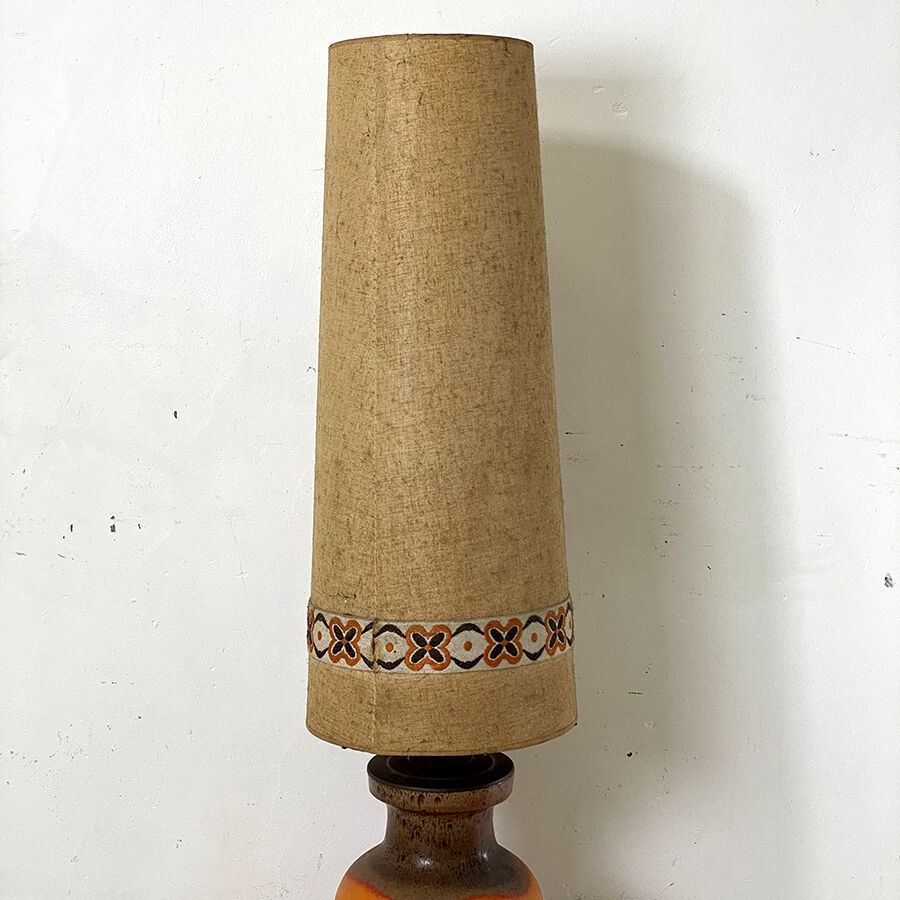 West Germany vintage lamp 70's