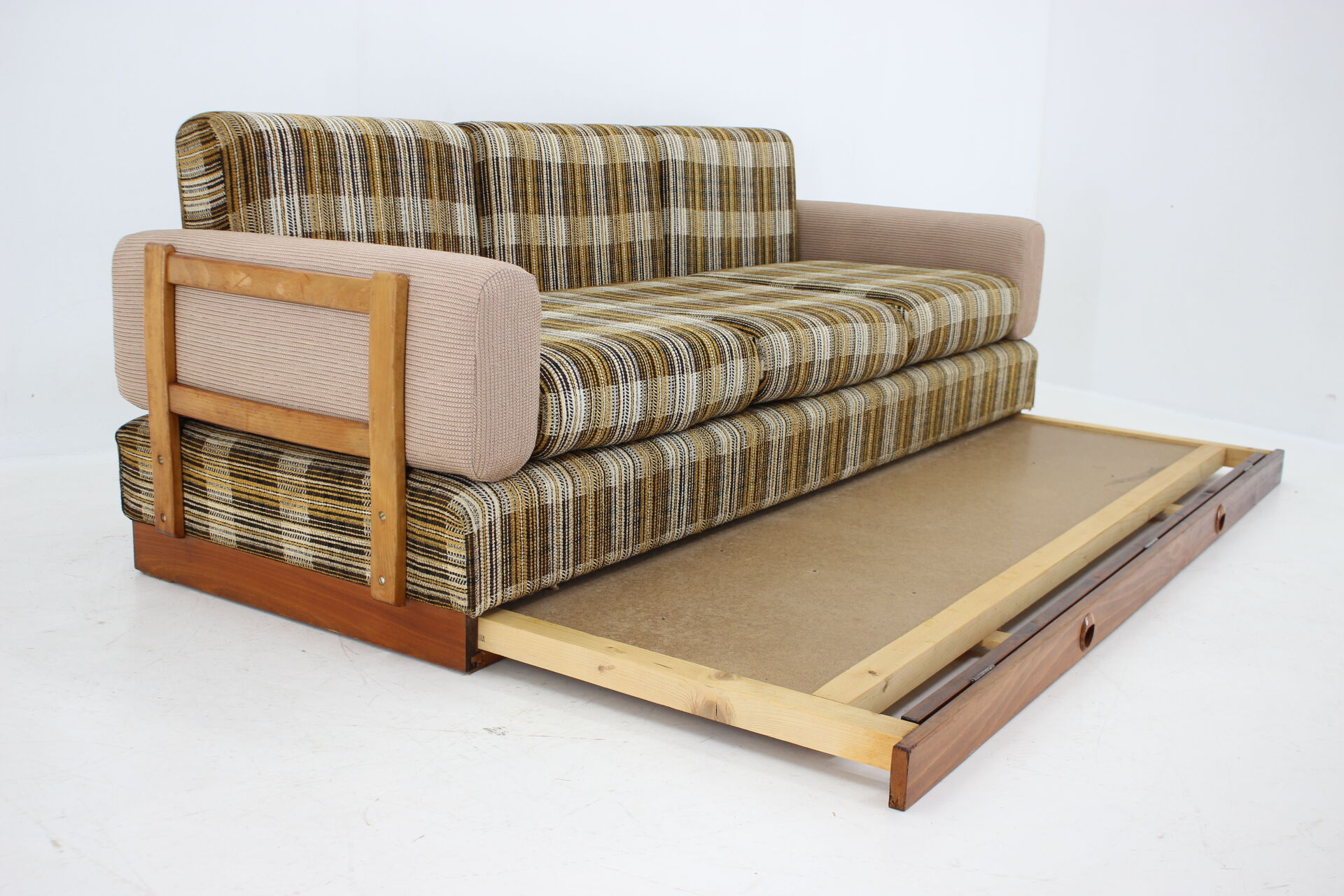 1970s Three Seater Sofa by Drevotvar, Czechoslovakia
