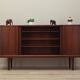 Buffet haut en palissandre, design danois, années 1970, production : Danemark