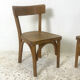 Paire de chaises d'enfant baumann 50's