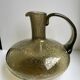 Glass decanter Biot 60s 70s