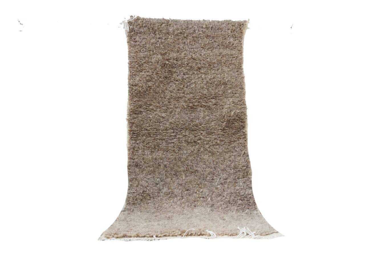 Handcrafted Moroccan Berber Rug 138 X 62 CM