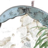 Round Venetian mirror