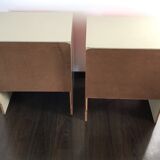 Pair of bedsides by Raymond Loewy design 70
