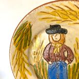 Decorative terracotta plates, Brittany