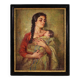 Peinture espagnole "Maternité" signée, 20e siècle