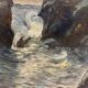 Vintage marine painting