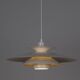 Vintage Kurt Wiborg Pendant Lamp for Jeka, 47 cm, Danish Mid-Century Design