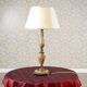 Marble and Copper Night Table Lamp, Late 20th Century