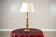Marble and Copper Night Table Lamp, Late 20th Century