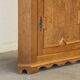 Cabinet d'angle vintage des années 1960 en chêne massif dans le style de Kjærnulf, design danois moderne.